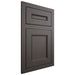 Shiloh Cabinetry Flush Inset Landes Paintable Urbane Bronze Door