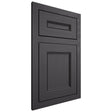 Shiloh Cabinetry Flush Inset Landes Poplar Plain Cut Cadet Door