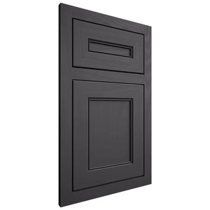 Shiloh Cabinetry Flush Inset Landes Poplar Plain Cut Cadet Door