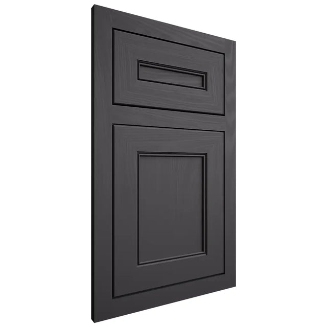 Shiloh Cabinetry Flush Inset Landes Poplar Plain Cut Cadet Door