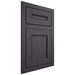 Shiloh Cabinetry Flush Inset Landes Poplar Plain Cut Cadet Door