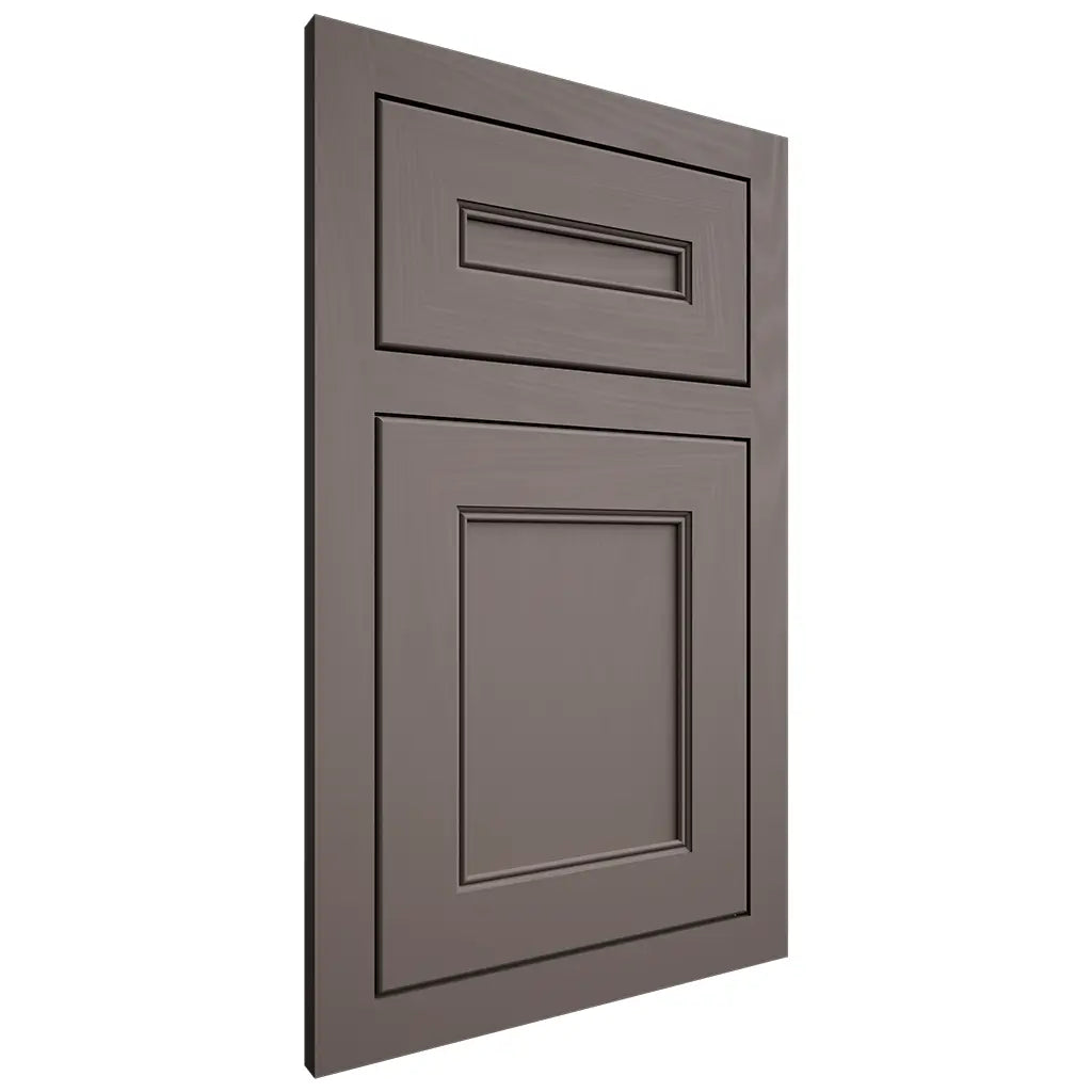 Shiloh Cabinetry Flush Inset Landes Poplar Plain Cut Heatherstone Door