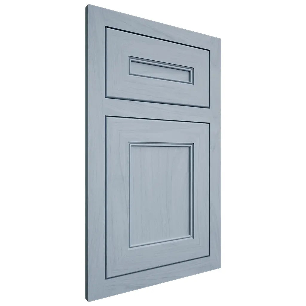 Shiloh Cabinetry Flush Inset Landes Poplar Plain Cut Sky Door