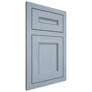 Shiloh Cabinetry Flush Inset Landes Poplar Plain Cut Sky Door