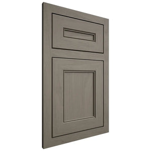 Shiloh Cabinetry Flush Inset Landes Poplar Plain Cut Thyme Door