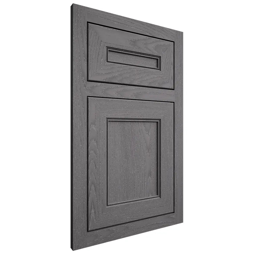 Shiloh Cabinetry Flush Inset Landes Red Oak Plain Cut Cadet Door