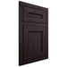 Shiloh Cabinetry Flush Inset Landes Red Oak Plain Cut Espresso Door