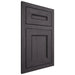 Shiloh Cabinetry Flush Inset Landes Red Oak Plain Cut Harbor Door