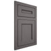Shiloh Cabinetry Flush Inset Landes Walnut Plain Cut Cadet Door