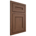 Shiloh Cabinetry Flush Inset Landes Walnut Plain Cut Natural Door