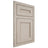 Shiloh Cabinetry Flush Inset Landes Walnut Plain Cut Seagull Door