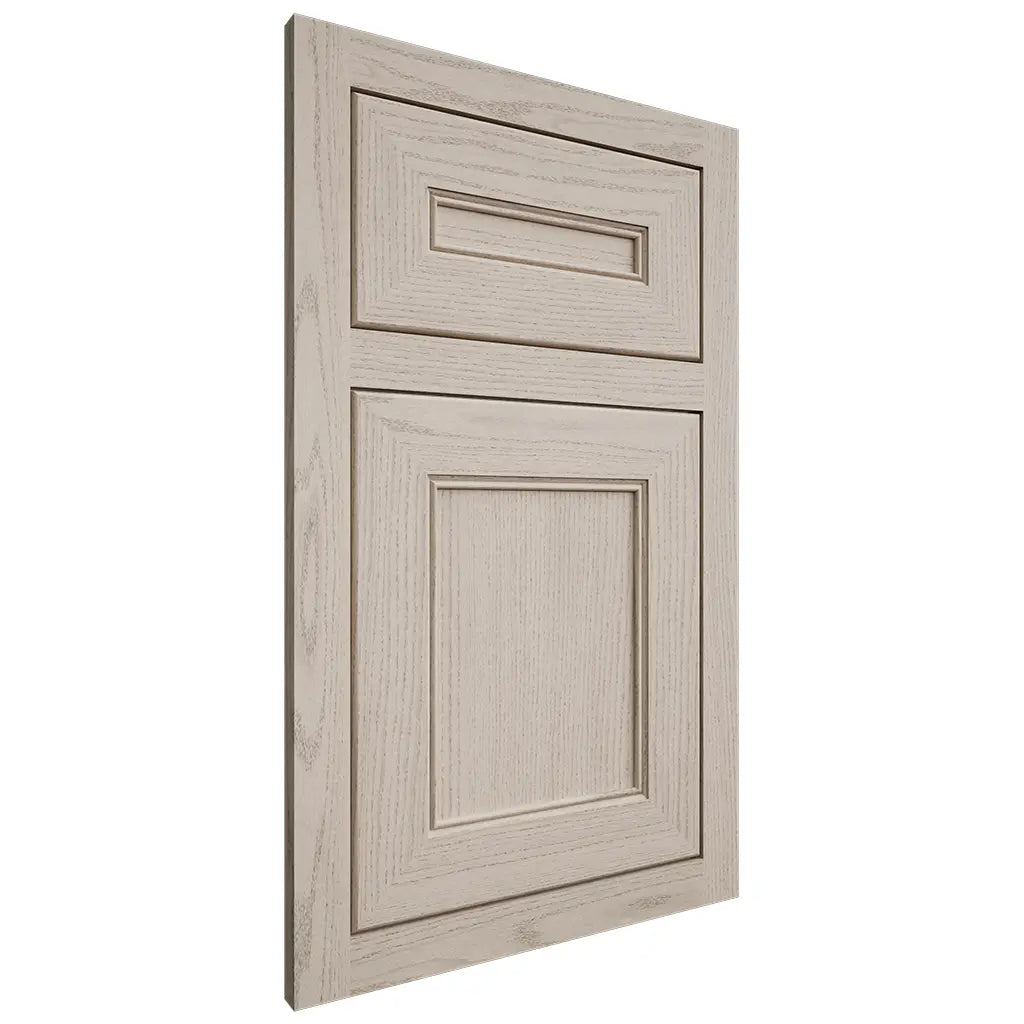 Shiloh Cabinetry Flush Inset Landes Walnut Plain Cut Seagull Door