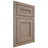 Shiloh Cabinetry Flush Inset Landes White Oak Plain Cut Almond Door