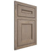 Shiloh Cabinetry Flush Inset Landes White Oak Plain Cut Almond Door