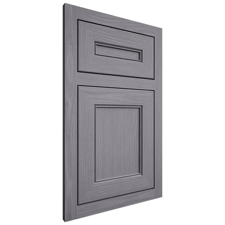 Shiloh Cabinetry Flush Inset Landes White Oak Plain Cut Cadet Door