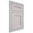Shiloh Cabinetry Flush Inset Landes White Oak Plain Cut Cotton Door