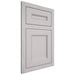 Shiloh Cabinetry Flush Inset Landes White Oak Plain Cut Cotton Door