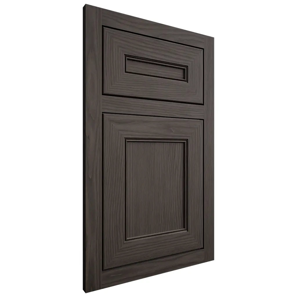 Shiloh Cabinetry Flush Inset Landes White Oak Plain Cut Creekside Door