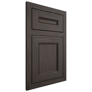Shiloh Cabinetry Flush Inset Landes White Oak Plain Cut Creekside Door