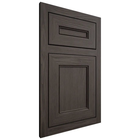 Shiloh Cabinetry Flush Inset Landes White Oak Plain Cut Creekside Door