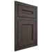 Shiloh Cabinetry Flush Inset Landes White Oak Plain Cut Creekside Door