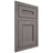 Shiloh Cabinetry Flush Inset Landes White Oak Plain Cut Flagstone Door