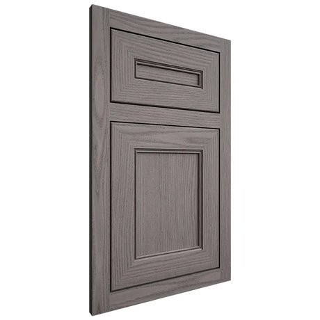 Shiloh Cabinetry Flush Inset Landes White Oak Plain Cut Flagstone Door
