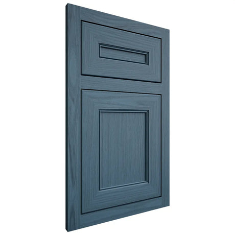 Shiloh Cabinetry Flush Inset Landes White Oak Plain Cut Hudson Door