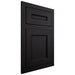 Shiloh Cabinetry Flush Inset Landes White Oak Plain Cut Ink Door