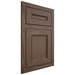 Shiloh Cabinetry Flush Inset Landes White Oak Plain Cut Mineral Door