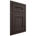 Shiloh Cabinetry Flush Inset Landes White Oak Plain Cut Morel Door