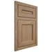 Shiloh Cabinetry Flush Inset Landes White Oak Plain Cut Natural Door
