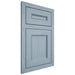 Shiloh Cabinetry Flush Inset Landes White Oak Plain Cut Sky Door