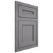 Shiloh Cabinetry Flush Inset Landes White Oak Plain Cut Sterling Door