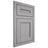 Shiloh Cabinetry Flush Inset Landes White Oak Plain Cut Stratus Door
