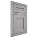 Shiloh Cabinetry Flush Inset Landes White Oak Plain Cut Stratus Door