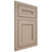 Shiloh Cabinetry Flush Inset Landes White Oak Plain Cut Straw Door