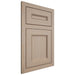 Shiloh Cabinetry Flush Inset Landes White Oak Plain Cut Straw Door