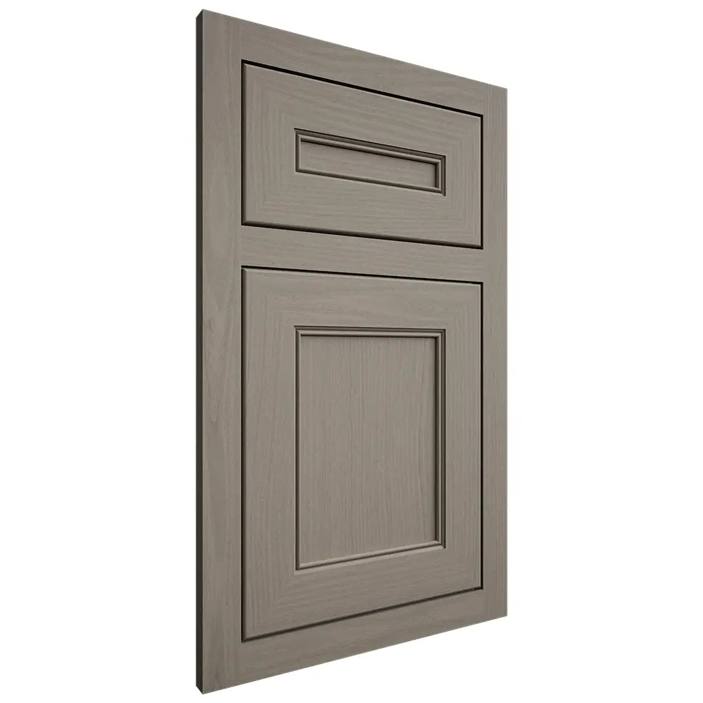 Shiloh Cabinetry Flush Inset Landes White Oak Plain Cut Thyme Door