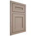 Shiloh Cabinetry Flush Inset Landes White Oak Plain Cut Whitewash Door