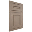 Shiloh Cabinetry Flush Inset Landes White Oak Quarter Sawn Almond Door