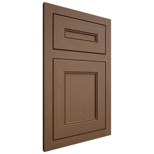 Shiloh Cabinetry Flush Inset Landes White Oak Quarter Sawn Autumn Door