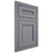 Shiloh Cabinetry Flush Inset Landes White Oak Quarter Sawn Cadet Door
