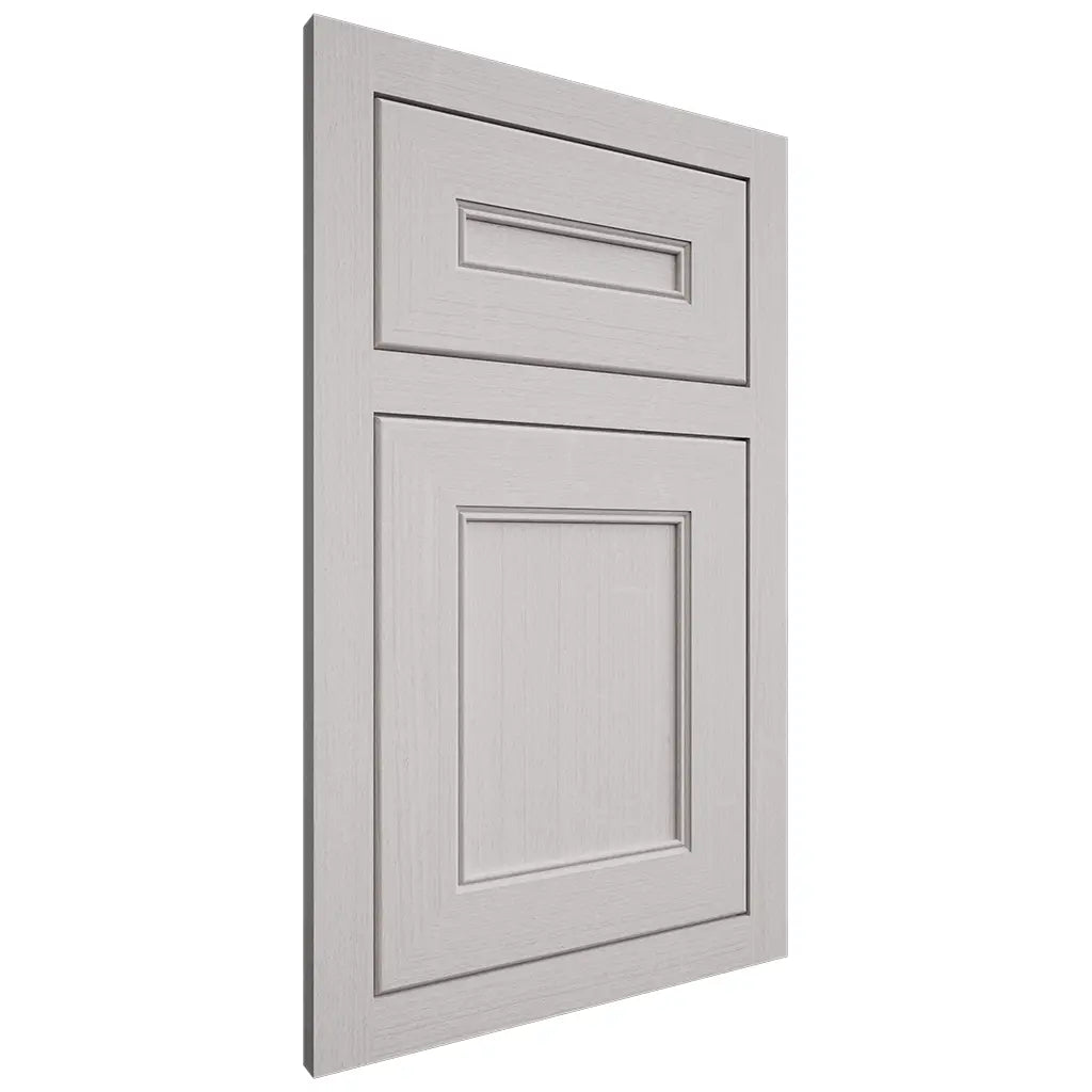 Shiloh Cabinetry Flush Inset Landes White Oak Quarter Sawn Cotton Door