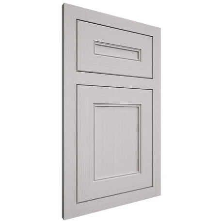 Shiloh Cabinetry Flush Inset Landes White Oak Quarter Sawn Cotton Door