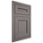 Shiloh Cabinetry Flush Inset Landes White Oak Quarter Sawn Flagstone Door