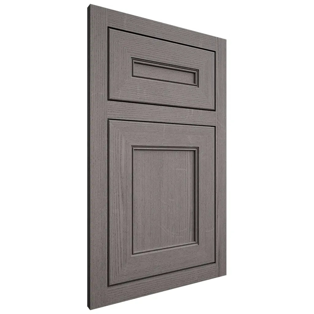 Shiloh Cabinetry Flush Inset Landes White Oak Quarter Sawn Flagstone Door