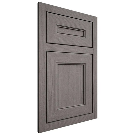 Shiloh Cabinetry Flush Inset Landes White Oak Quarter Sawn Flagstone Door