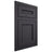 Shiloh Cabinetry Flush Inset Landes White Oak Quarter Sawn Harbor Door