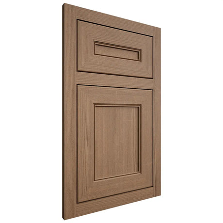 Shiloh Cabinetry Flush Inset Landes White Oak Quarter Sawn Medium Door